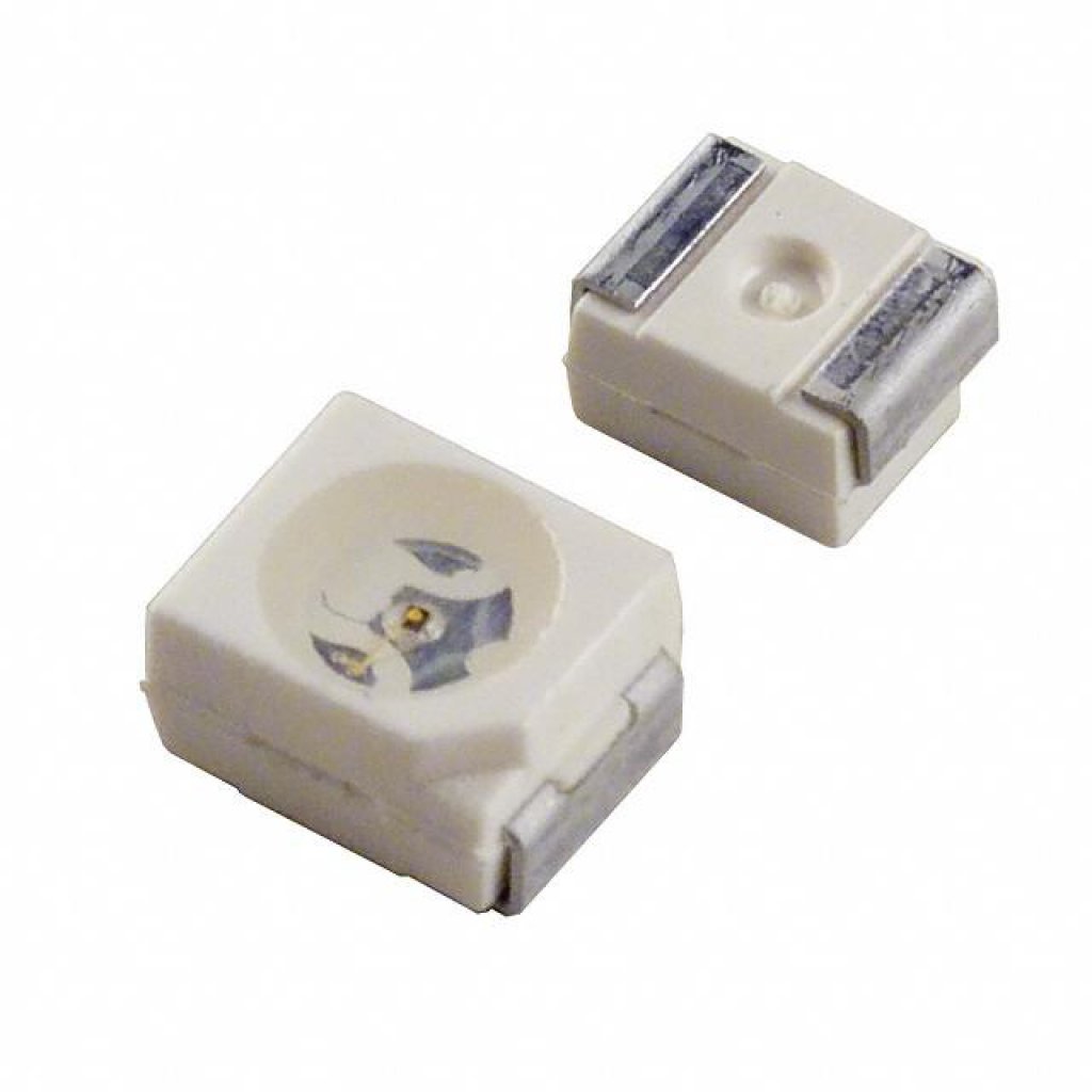 Светодиод smd 3,2х2,8мм/желтый/587нм/112-280мкд/прозрачный/120°