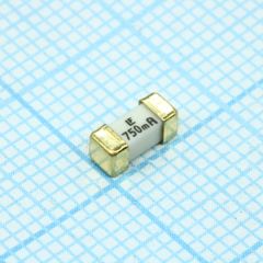 Предохранитель SMD 2.69*6.1мм 0,750A 125V керамический сверхбыстродействующий