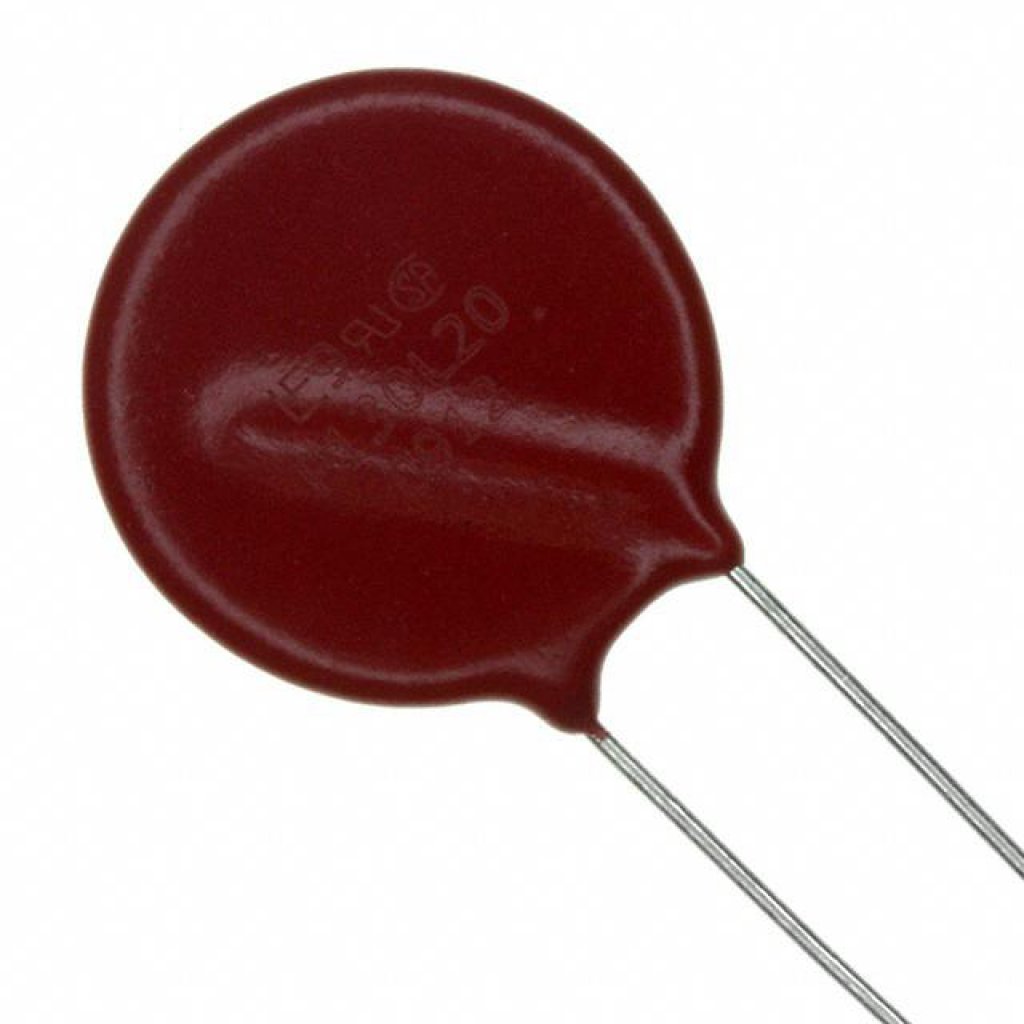 Варистор MOV 130VAC/175VDC 2500A 225.5V 0,4Вт 10мм, радиальные выводы