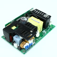 AC-DC, med, 159.5Вт, вход 90…264В AC 47…63 Гц, 127…370B DC, выход 15В/0…10.3А, рег. вых. ±10%Uном, изоляция 4000В AC, на плате 127х76.2х33мм, -20…+70°С, с корректором коэф. мощности