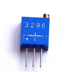 Потенциометр многооборотный керметный 33кОм 0.5Вт ±10% 30 ±2 оборотов, (9.5 X 5 X 11.5мм)