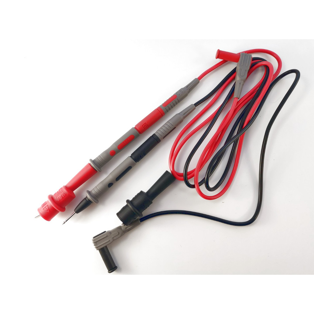 Щупы для мультиметра, длина кабеля-0,9м.,крокодилы,UL 1803 18AWG PVC двойная изоляция PVC cables, 102 cores, D: 3.6mm