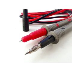 Щупы измерительные силиконовые, длина кабеля-1м.,1000В, 10А, UL3577 18 AWG, двойная изоляция