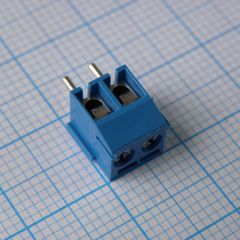 Клеммная колодка типа провод к плате, 3.5 мм, 2 вывод(-ов), 26 AWG, 18 AWG, 0.9 мм2, Винт