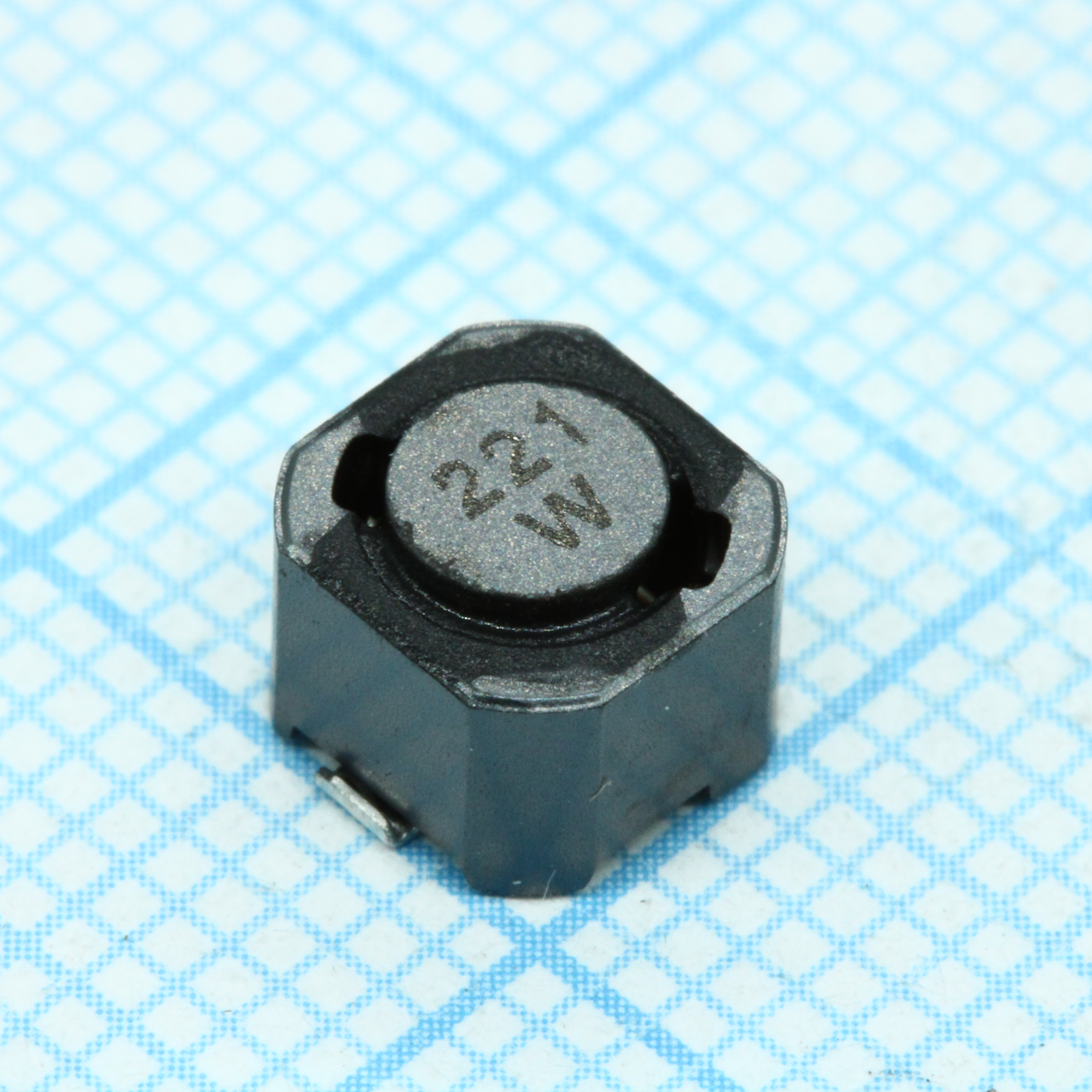 Силовая SMD индуктивность 220мкГн ±20% 0.29A 1.6Ом c магнитным экраном