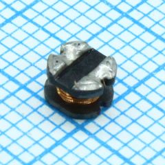 Катушка индуктивности SMD проволочная, на ферритовом сердечнике 220мкГн ±10% 1кГц 50-добротность 220мА 4.4Ом лента на катушке