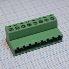Блок клеммный соединительный. Серия 2EDGKR-5.08 8 контактов