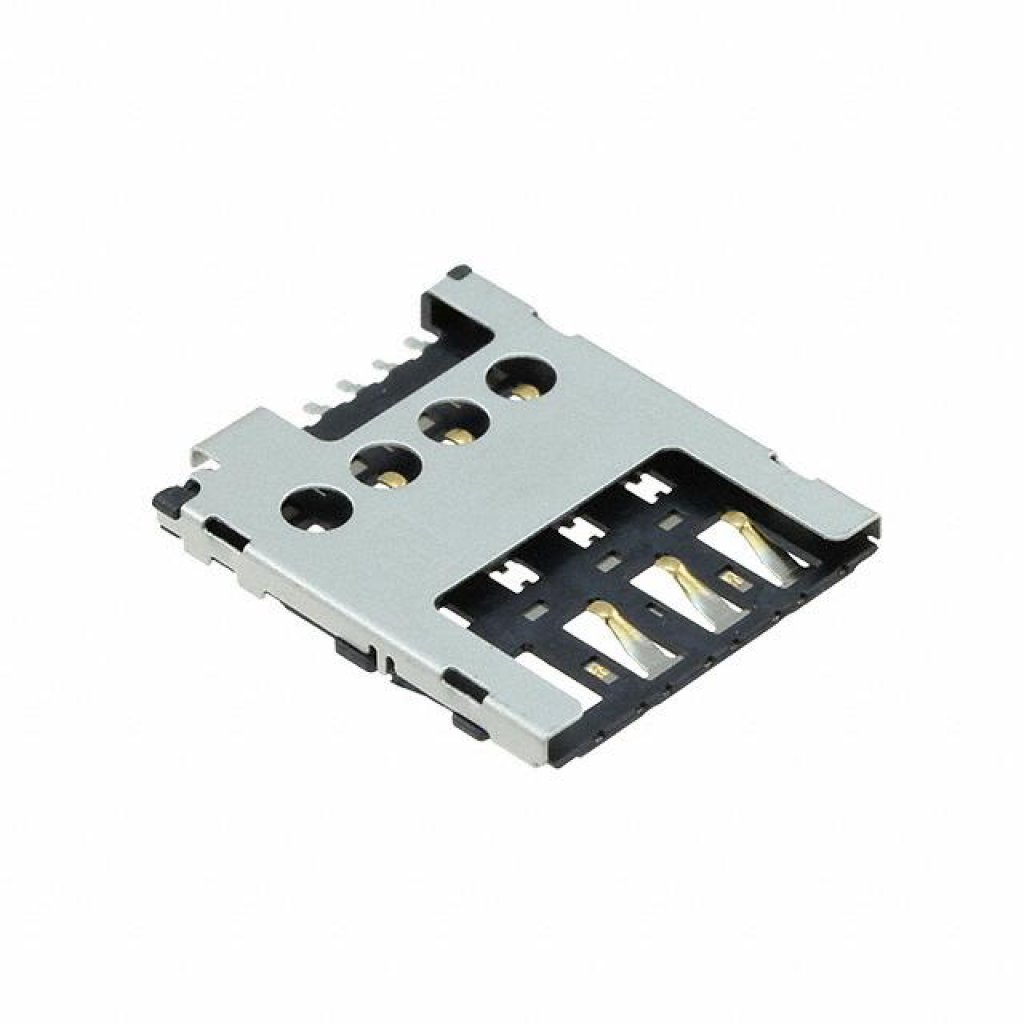 Коннектор для Micro Sim карты поверхностного монтажа