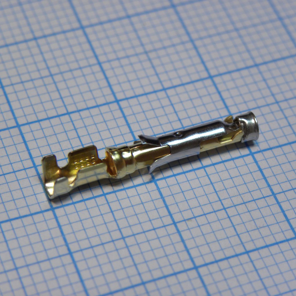 Контакт, Multimate, Серия Type III+, Гнездо, Обжим, 18 AWG, Контакты с Покрытием из Золота