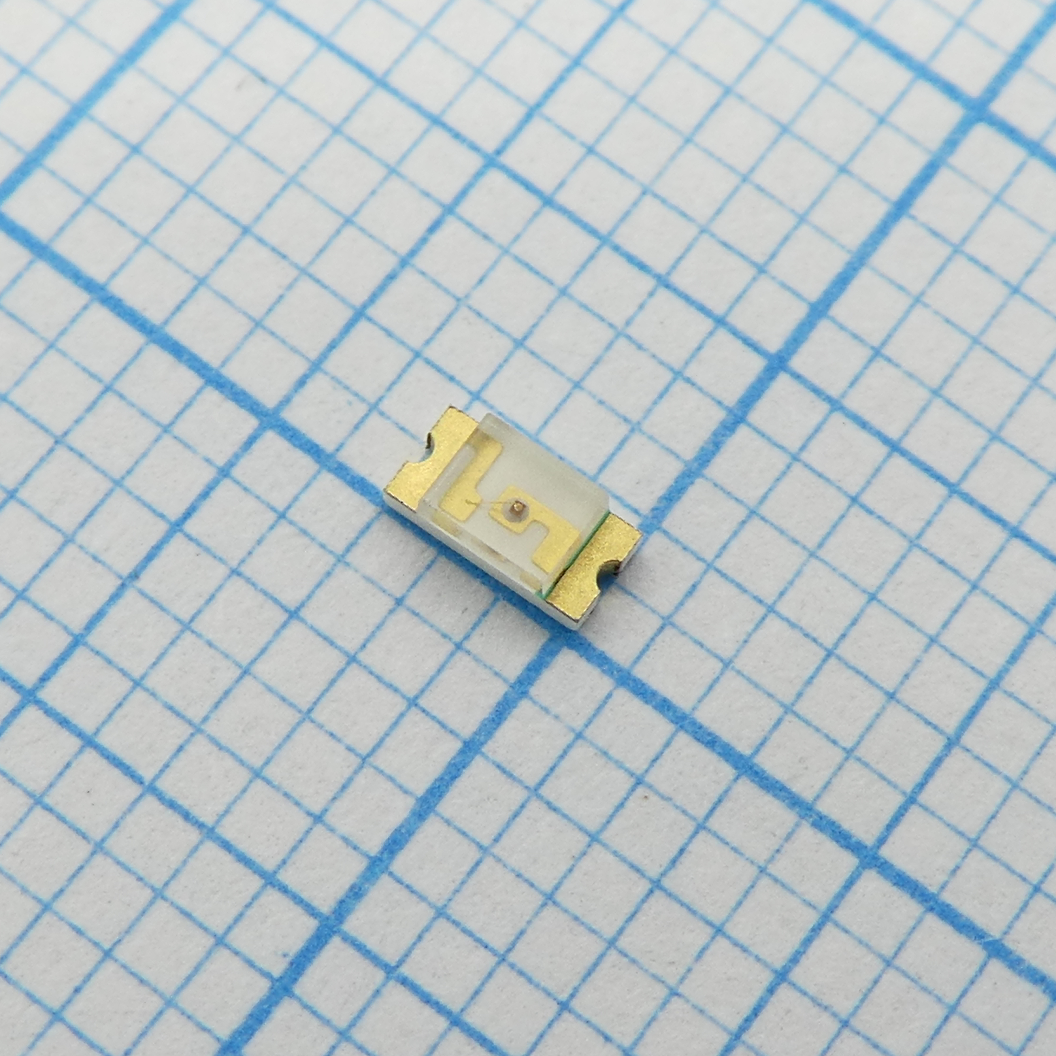 Светодиод smd 3,2х1,6мм/зеленый/569нм/1.8-6мкд/прозрачный/130°