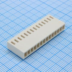 Корпус розетки на кабель шаг 2.54мм, требуются контакты  T-DS1070-SC600