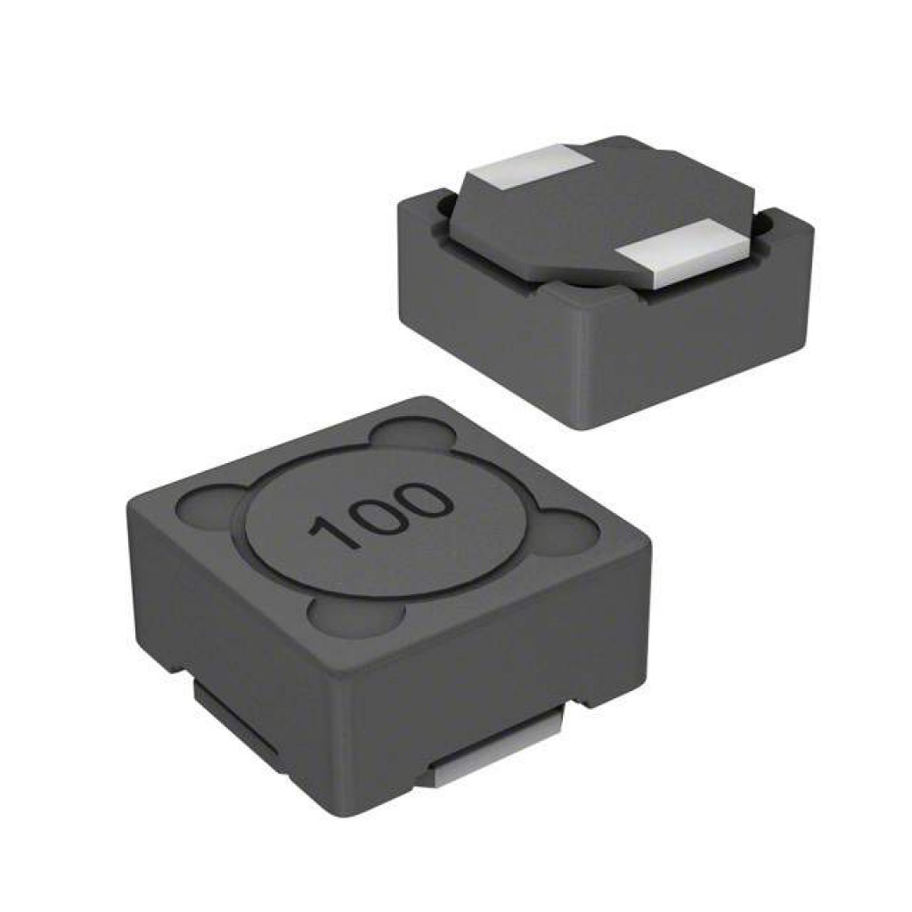 SMD индуктивность проволочная, на ферритовом сердечнике, экранированная 220uH 10% 1KHz 22Q-Factor Ferrite 1.3A 380mOhm DCR