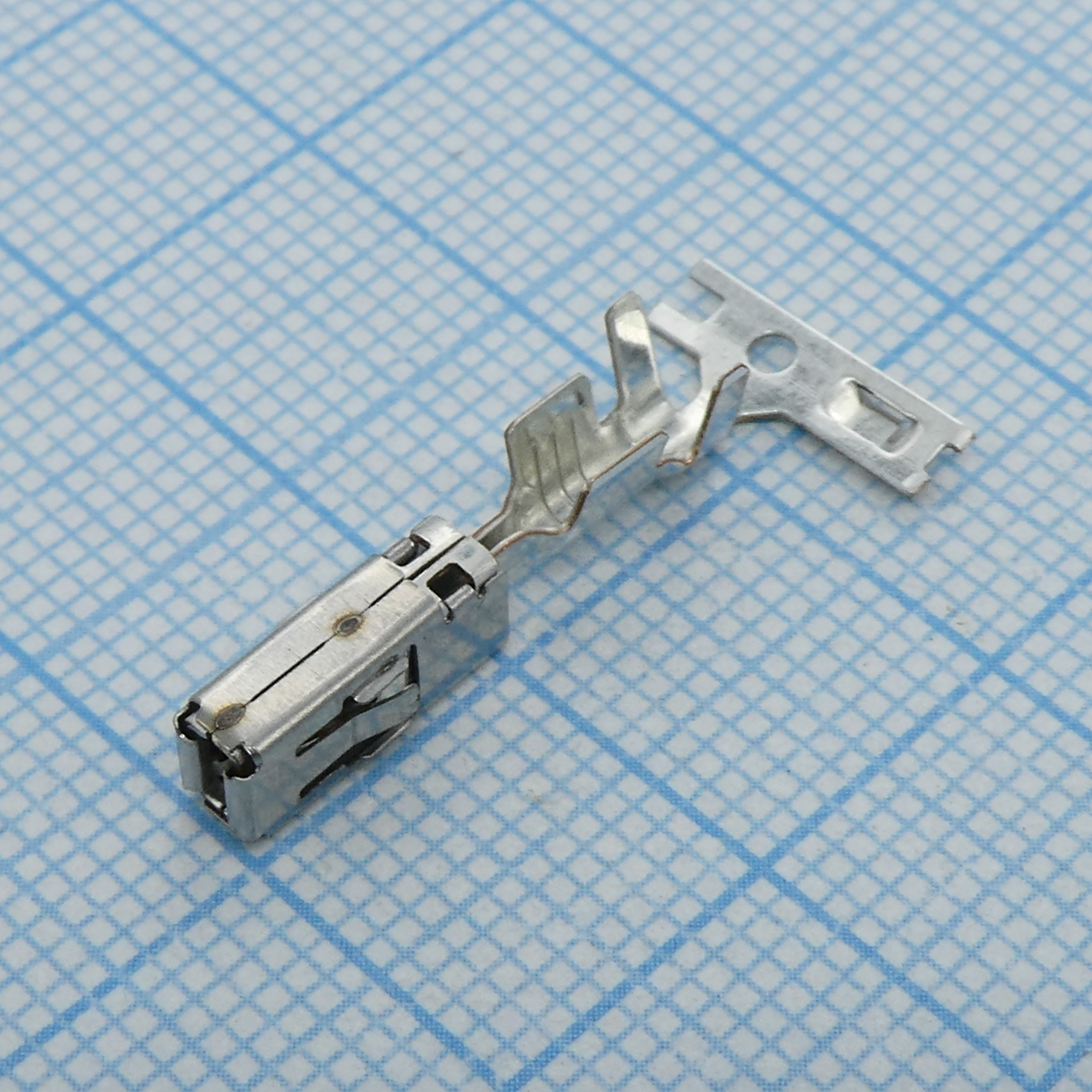 Контакт, Серия MCP 2.8, Гнездо, Обжим, 17 AWG