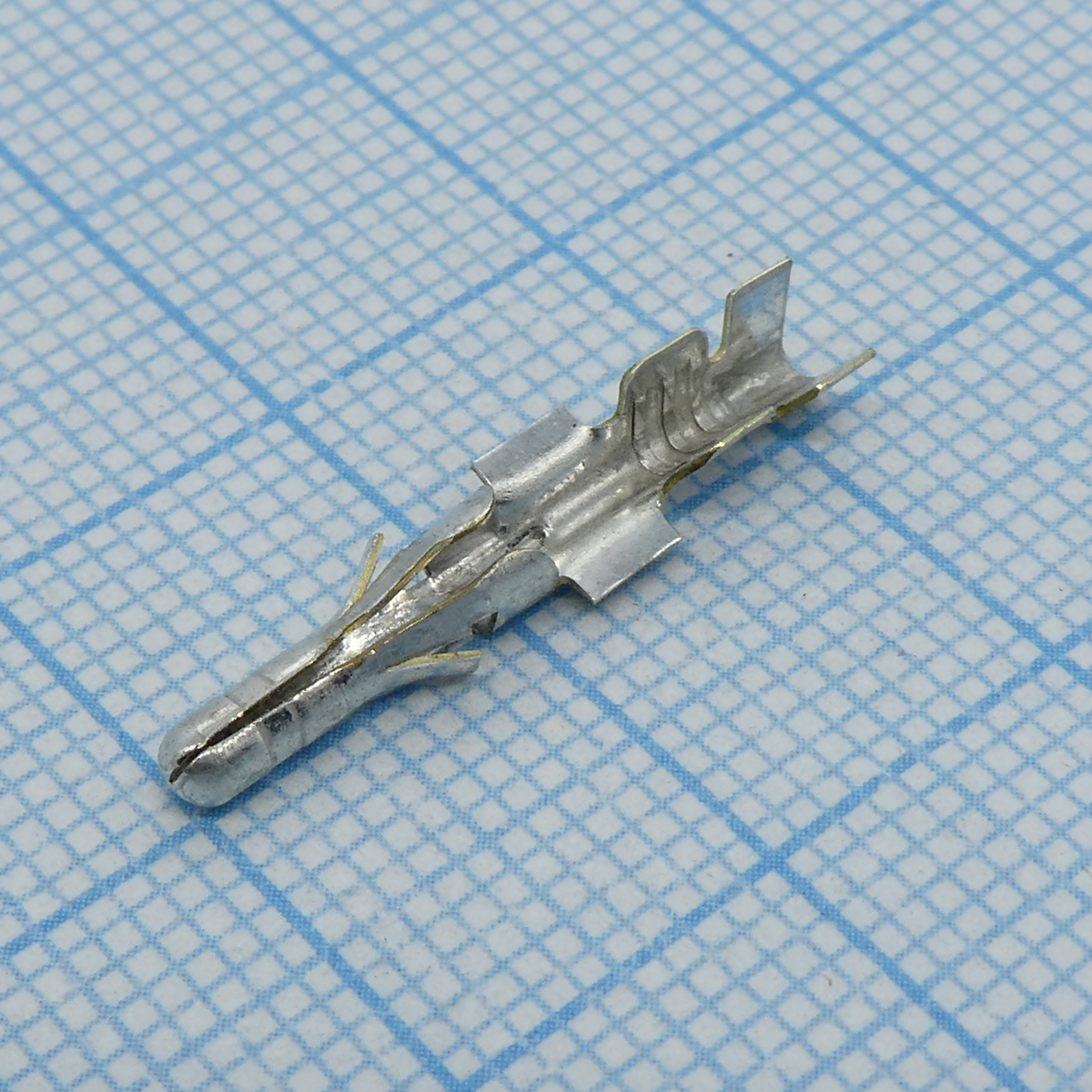 Контакт, Серия Standard .093", Штырь, Обжим, 18 AWG