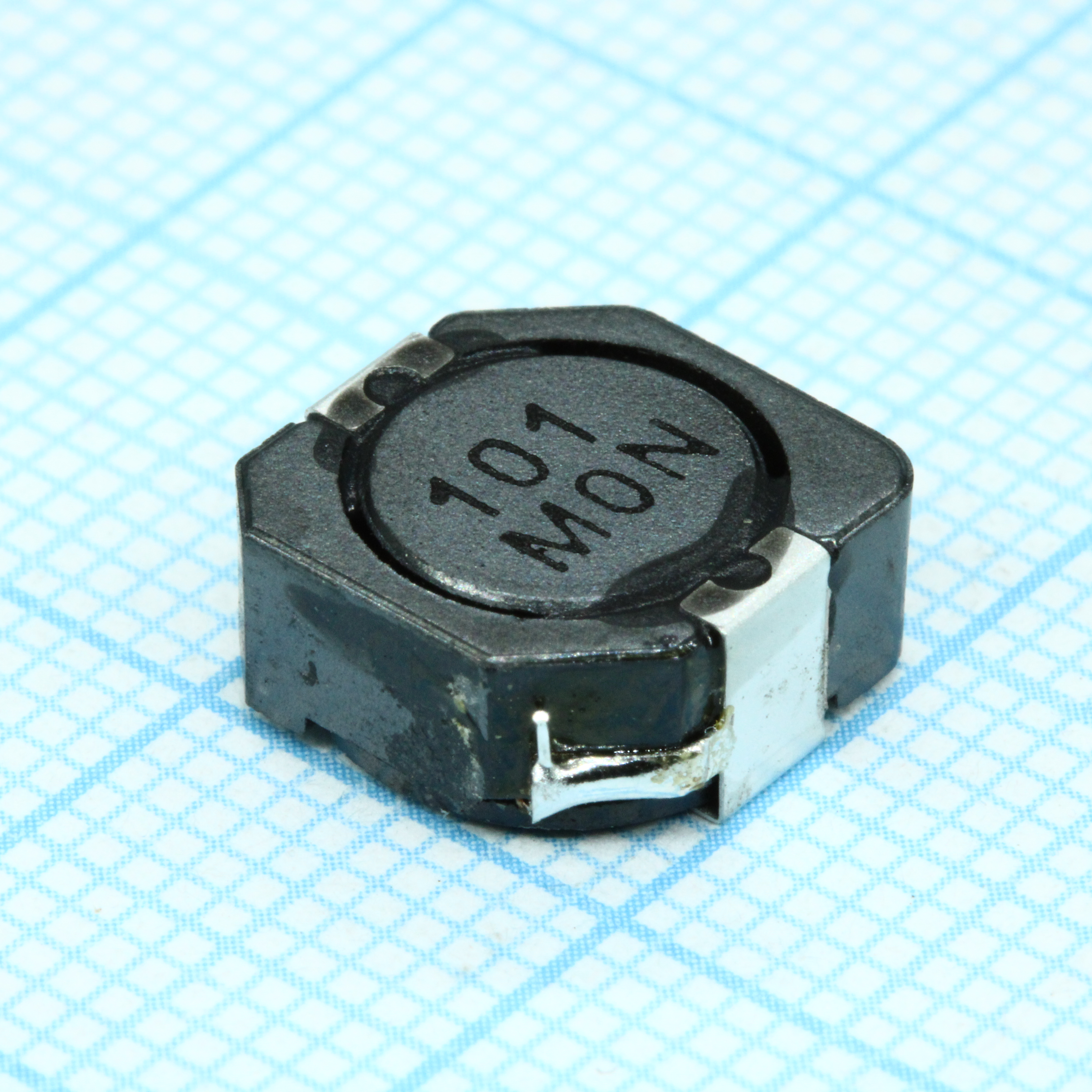 Силовая SMD индуктивность 100мкГн ±30% 1.61A 0.195Ом c магнитным экраном