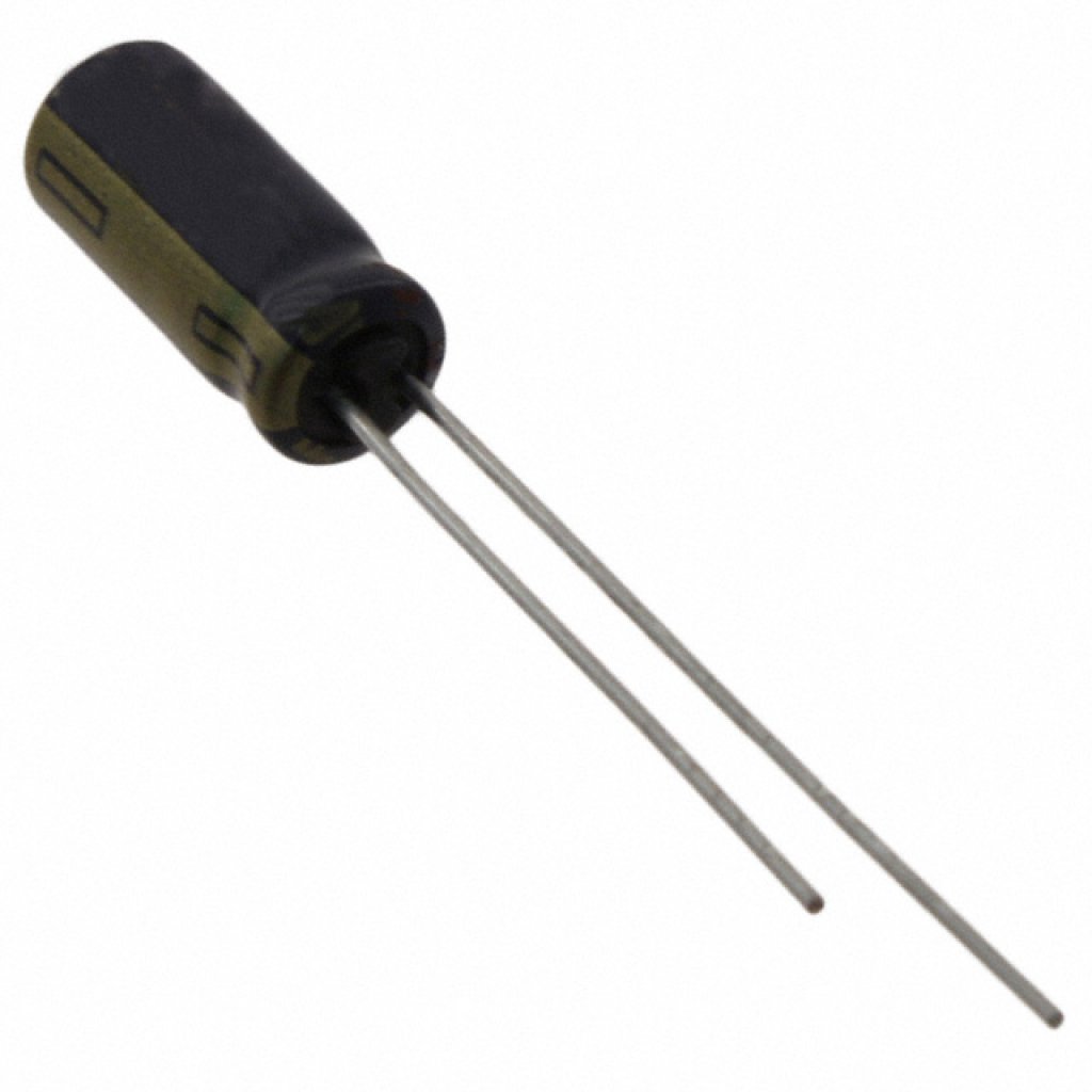 Конденсатор алюминиевый электролитический ● Low impedance 35В 220мкФ (10*12.5mm) 755mA 3000часов 105°C