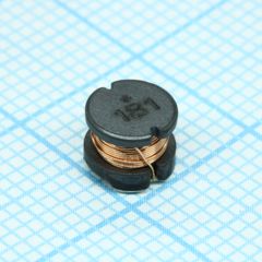 Катушка индуктивности SMD силовая проволочная 180мкГн ±10% 1кГц 20Q-добротность феррит 380мА 1.38Ом автомобильного применения лента на катушке