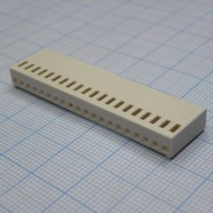 Корпус розетки на кабель шаг 2.54мм, требуются контакты  T-DS1070-SC600