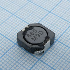 Силовая SMD индуктивность 68мкГн ±30% 1.66A 0.155 Ом c магнитным экраном