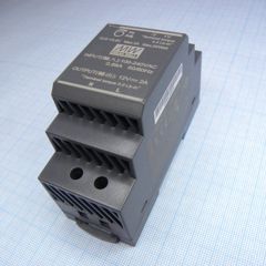 AC-DC, 24Вт, вход 85...264 В AC 47...63Гц/120...370В DC, выход 12В/2А, изоляция 3000В AC, в кожухе на DIN-рейку, 35х90х54.5мм, -30...+70°С