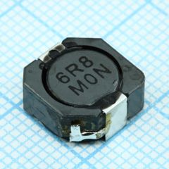Силовая SMD индуктивность 6.8мкГн ±30% 6.28A 0.014Ом c магнитным экраном