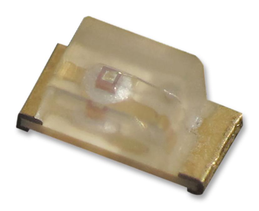 Светодиод smd 1,6х0,8мм/зеленый/570нм/20-50мкд/прозрачный/120°