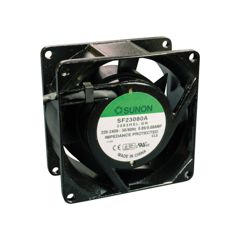 Вентилятор 220В AC, 2300об/мин, 80x80x38, 30,5м3/час, 31дБ, подшипник скольжения, тип вывода - провод