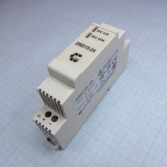 DC-DC, DIN-рейка, 15Вт, вход 9…36В, выход 24В/0.63А, изоляция 1500В DC,  91х18х56.5мм, -40°С…+71°С