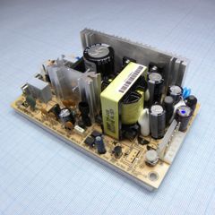 AC-DC, 65Вт, вход 85…264V AC, 47…440Гц /120…370В DC, выход1: +5В/0.4…6A, выход2: +24В/0.2…2.6A, изоляция 3000В AC, открытая плата 127х76х40мм, -10…+60°С