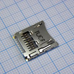 Гнездо памяти, Серия 502774, Micro SD, 8 контакт(-ов), Медный Сплав, Контакты с Покрытием из Золота