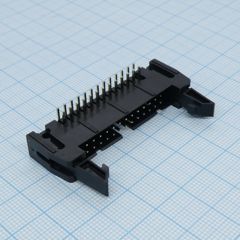 Вилка на плату, угловой монтаж 26pin(2х13), шаг 2.54мм