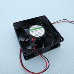 Вентилятор 12В 80x25 V 3200об/мин 69,29м3/час, 33дБ