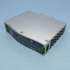 DC-DC, 120Вт, вход 67.2…154В DC, выход 24В/5А, изоляция 4000В DC, в кожухе на DIN-рейку, 32х125.2х102мм, -40...+70°С