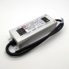 AC-DC, 74.9Вт, IP65, вход 100…305В AC, 47…63Гц/142…431В DC, ККМ, выход 107…214В/350мА, изоляция 3750В AC, в кожухе 180х63х35.5, -40…+85°С (корпус), рег. выхода, с проводом заземления