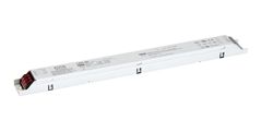AC-DC, 80Вт, стабилизатор тока, вход 180…295В AC, 47…63Гц, выход 700…2100мA/27…56В, ККМ, изоляция 3750В AC, в кожухе 360х30х21мм, -25…+80°С, NTC вход
