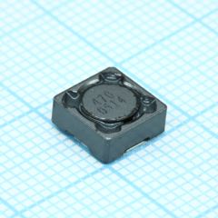 Катушка индуктивности SMD силовая проволочная экранированная 47мкГн ±20% 100кГц феррит 0.86A 0.3Ом лента на катушке