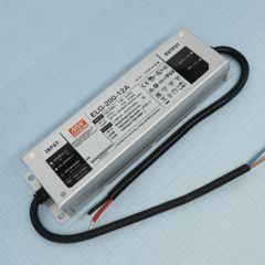 AC-DC, 192Вт, IP65, вход 100…305В AC, 47…63Гц/142…431В DC, ККМ, выход 6…12В/16А, изоляция 3750В AC, в кожухе 244х71х37.5мм, -40…+85°С (корпус), потенциометры