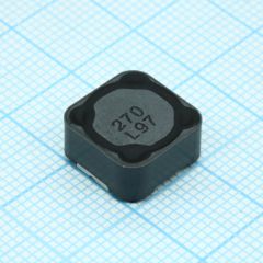 Силовая SMD индуктивность 27мкГн ±20% 2.3A 0.051Ом c магнитным экраном
