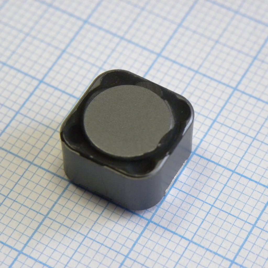 Силовая SMD индуктивность 7,6мкГн +40-20% 5.9A 0.02Ом c магнитным экраном