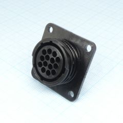 Корпус блочной розетки цилиндрической