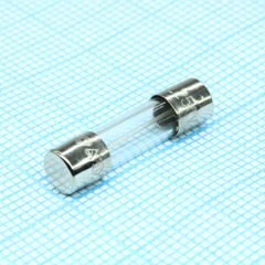 Миниатюрный медленнодействующий предохранитель 0,4 A 250 V 5x20 mm, в стеклянном корпусе