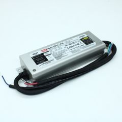 AC-DC, 200Вт, стабилизатор тока, IP67, вход 90…305В AC, 47…63Гц, ККМ, выход 700…1050мА/142…285В (режим пост. мощности), изоляция 3750В AC, в кожухе 199х63х35.5мм, -40…+90°С (корпус), встр. потенциометр, димминг 3 в 1