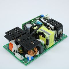 AC-DC, med, 300Вт (200 Вт без обдува), ККМ, вход 90…264В AC 47…63Гц, 127…370B DC, выход 48В/6.25А, рег. вых. 45.6…50.4, изоляция 4000В AC, на плате 127х76.2х35мм, -30…+70°С, режим SB выход 5В/1А