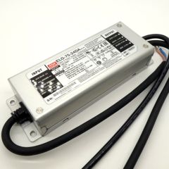 AC-DC, 75.6Вт, IP67, вход 100…305В AC, 47…63Гц/142…431В DC, ККМ, выход 12…24В/3.15А, изоляция 3750В AC, в кожухе 180х63х35,5мм, -40…+85°С (корпус), DALI димминг