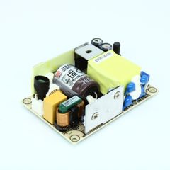 AC-DC, 65Вт, вход 80…264V AC, 47…63Гц, выход 12В/5.42A, рег. вых 11.4…13.2В, изоляция 3000В AC, открытая плата 76.2х50.8х24мм, -30…+70°С