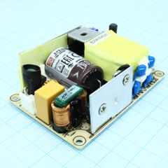 AC-DC, 50Вт, вход 80…264V AC, 47…63Гц, выход 5В/10A, рег. вых 4.7…5.5В, изоляция 3000В AC, открытая плата 76.2х50.8х24мм, -30…+70°С