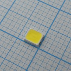 Светодиод smd 2,8х3,5мм/белый/5000K/25Лм при 60мА/максимальный ток 90мА/0.2Вт/2.8-3.6В/CRI=80/120°