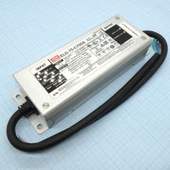 AC-DC, 74.9Вт, IP65, вход 100…305В AC, 47…63Гц/142…431В DC, ККМ, выход 53…107В/700мА, изоляция 3750В AC, в кожухе 180х63х35.5, -40…+85°С (корпус), рег. выхода, с проводом заземления