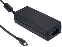 AC-DC, 120Вт, вход 85...264B AC 47...63 Гц, 127...370B DC, выход 48B/2.5A, изоляция 3000В AC, 167x67x35мм, -30...+70°С, сетевой разъём IEC320-C14, выходной разъем DIN-4P