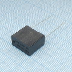 Пленочный помехоподавляющий конденсатор X2 0.33мкФ 275VВ пик-пик ±10% (17.5 X 9 X 16мм) радиальный 15мм пластиковый прямоугольный корпус